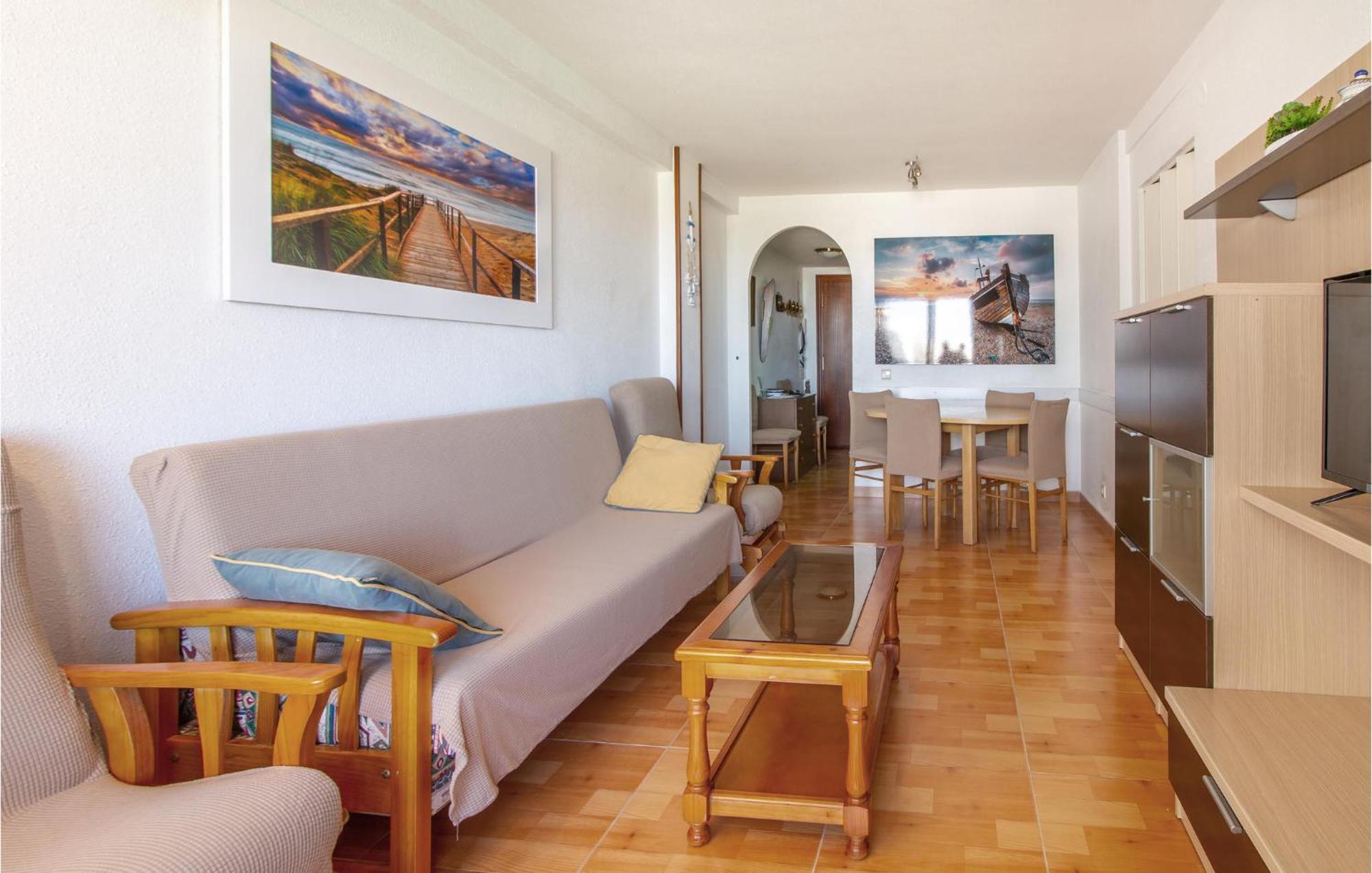 Stunning Apartment In Gandia With Kitchen Eksteriør billede